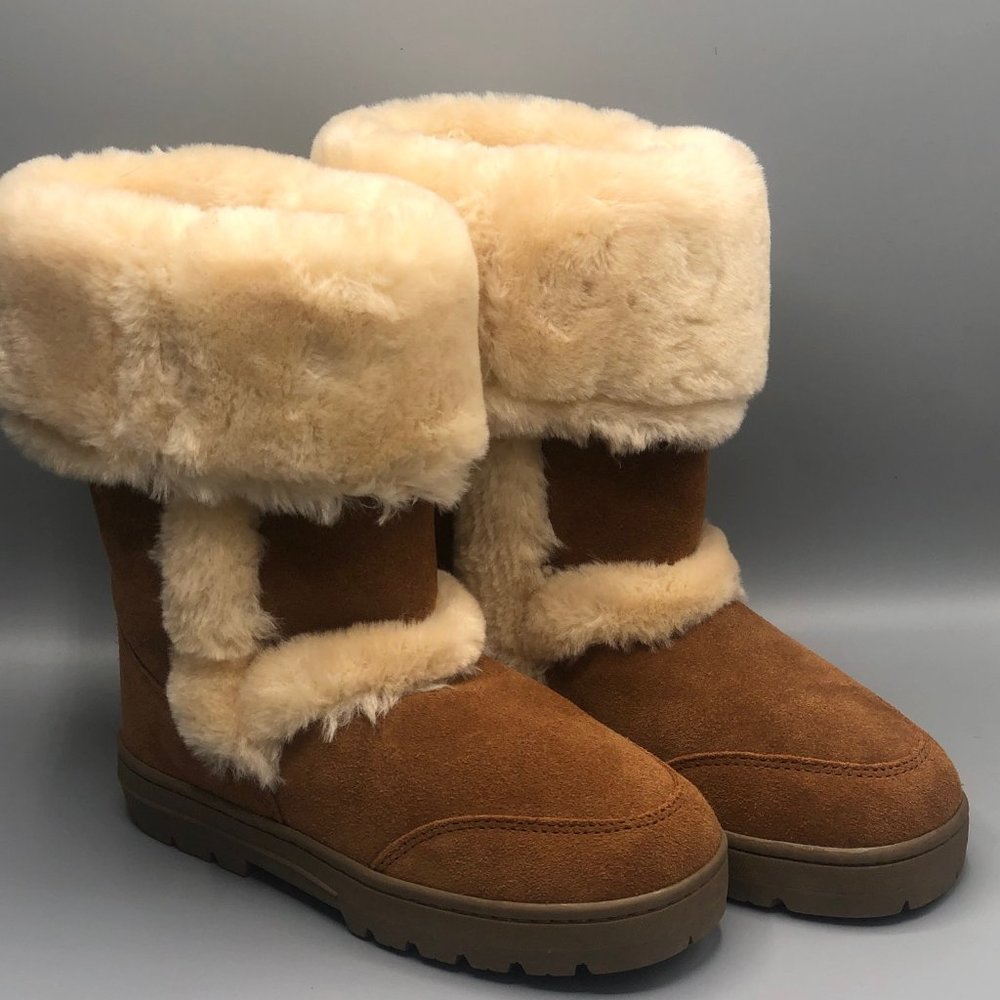 Style and Co. Whitty Chestnut Winter Boots